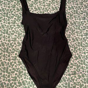 Madewell square-neck one-piece swimsuit Size 2